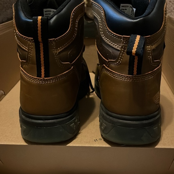 Steel toe work boots - Picture 4 of 6